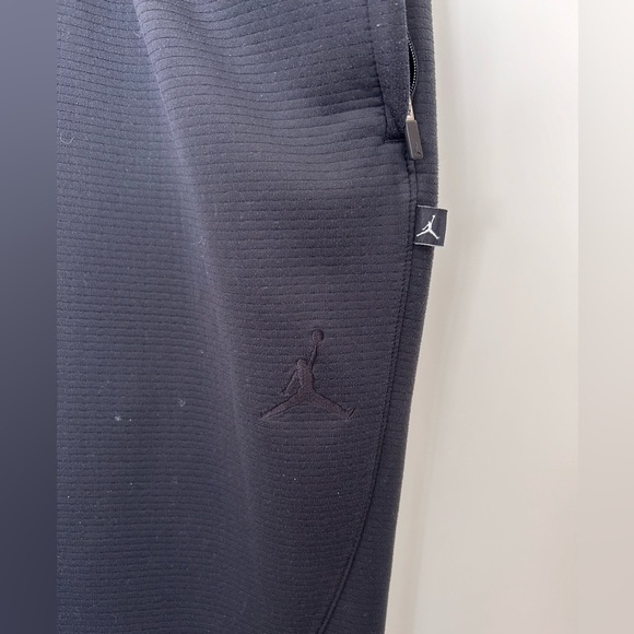 Nike Air Jordan Jumpman Black Logo Sweatpants Joggers - Picture 6 of 10